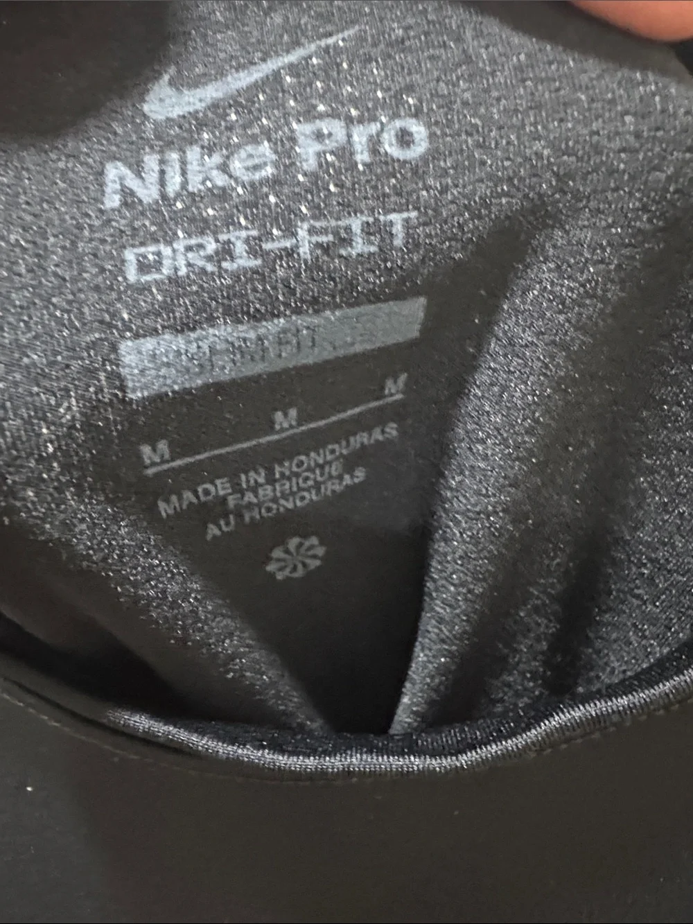Nike Pro Dri-FIT Black Sleeveless Compression Training Tank Men’s medium